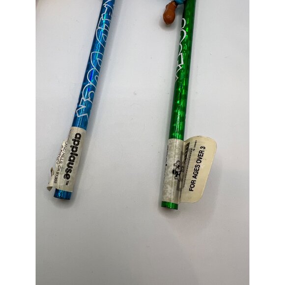 Lot of 3 Applause Disney Holographic Pencils W Toppers Minnie Goofy Donald Duck - Picture 5 of 6